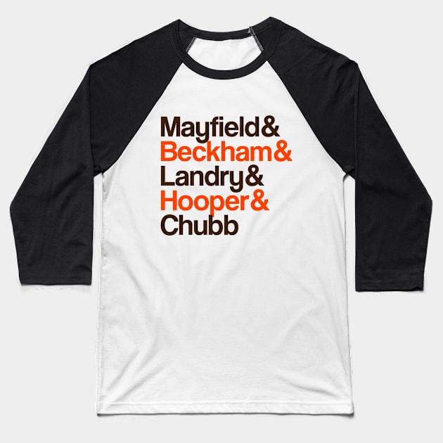 The Playoffs Browns, the Dawg Pound returns Baseball T-Shirt by BooTeeQue